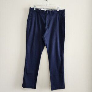 J. Crew Factory Chino Pants Mens 32x30 Blue Athletic Slim NWT